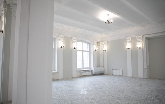В областной научной библиотеке заканчивается реставрация Народной аудитории