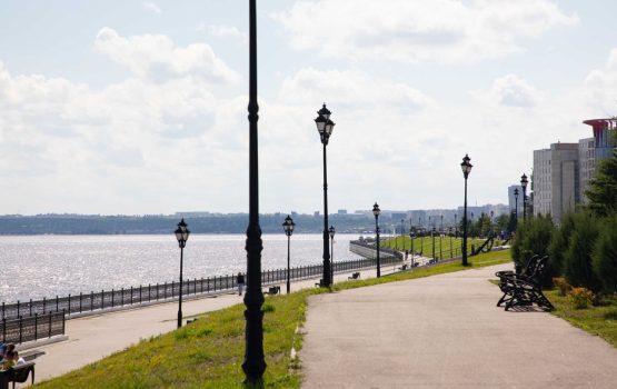 Аквапарк, конгресс-холл, гостиницы и детские аттракционы на саратовской набережной