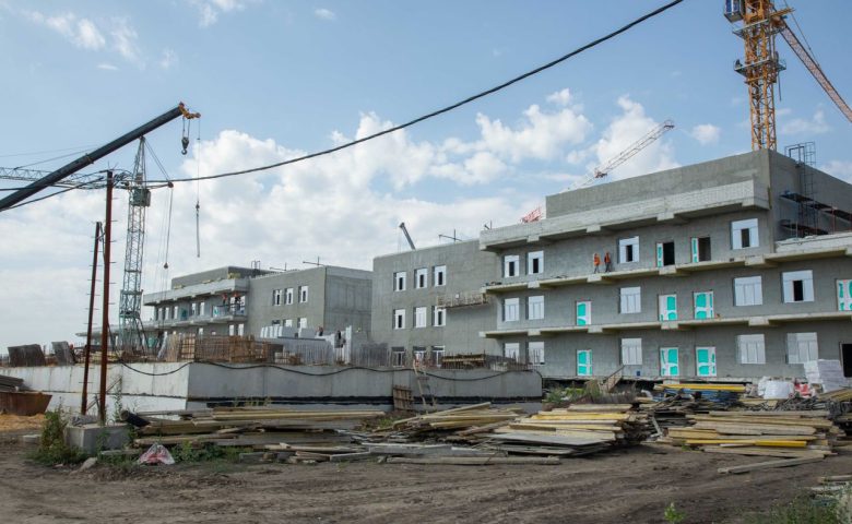 Строительство противотуберкулезной больницы в Елшанке