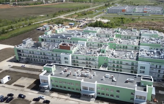 Завершено строительство противотуберкулезной больницы