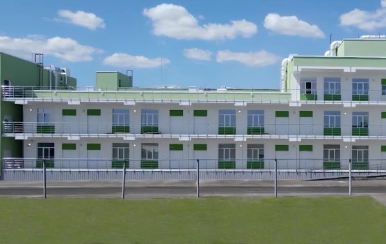 Новая противотуберкулезная больница готовится к приему первых пациентов