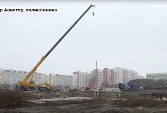 В саратовском мкр Авиатор строится долгожданная поликлиника