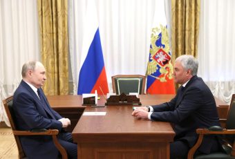 Президент провёл рабочую встречу с Председателем Государственной Думы Вячеславом Володиным