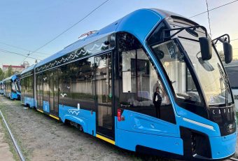 3 новых трамвая «Богатырь-М» из 11 доставлены в Саратов