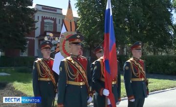 Саратовское высшее артиллерийское командное училище отметило свой первый день рождения