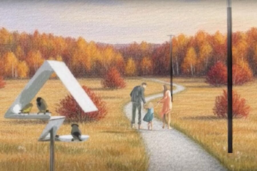 Новый парк Соловьиная роща в Солнечном-2