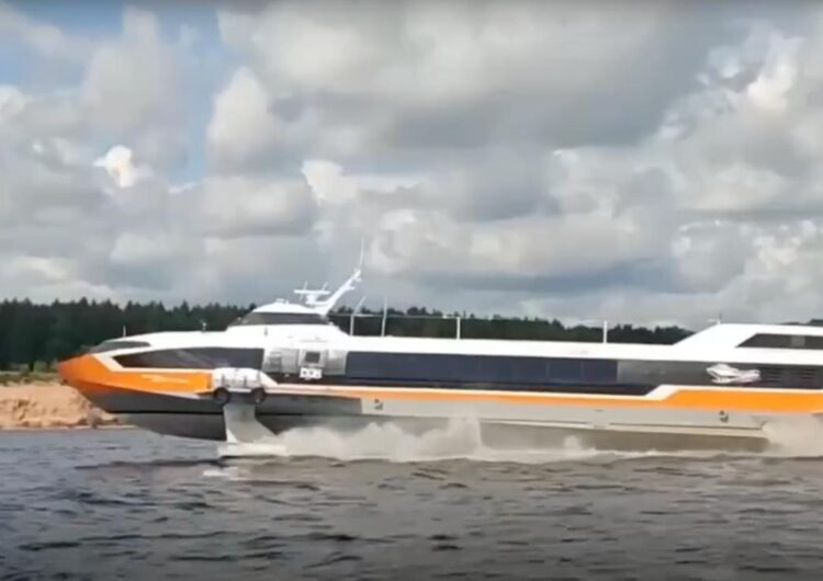 Речной флот Саратовской области планируется пополнить скоростным судном