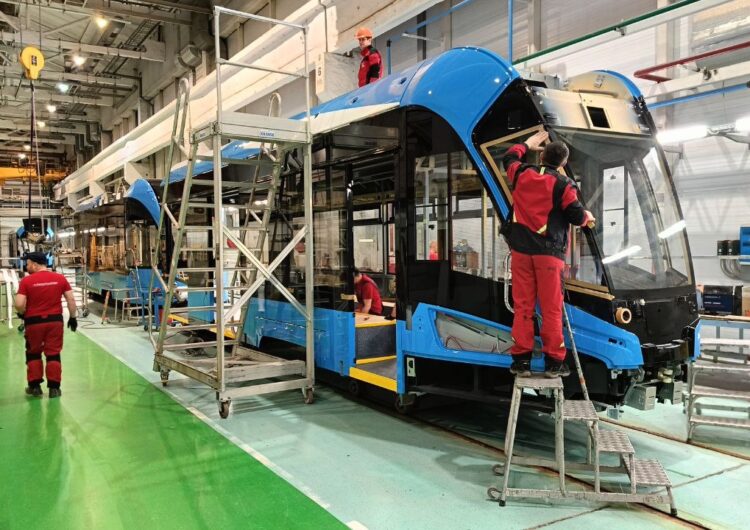 Началась сборка новых трамваев «Витязь-М» для Саратова