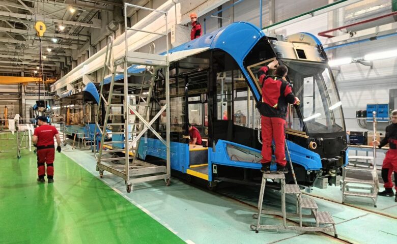 Началась сборка новых трамваев «Витязь-М» для Саратова