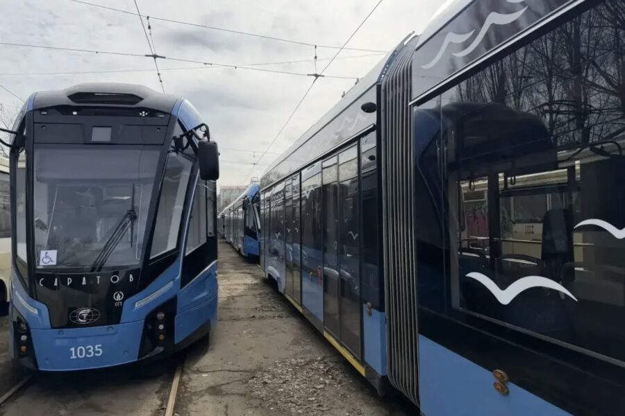 Все 16 трамваев «Витязь-М» отправлены в Саратов!
