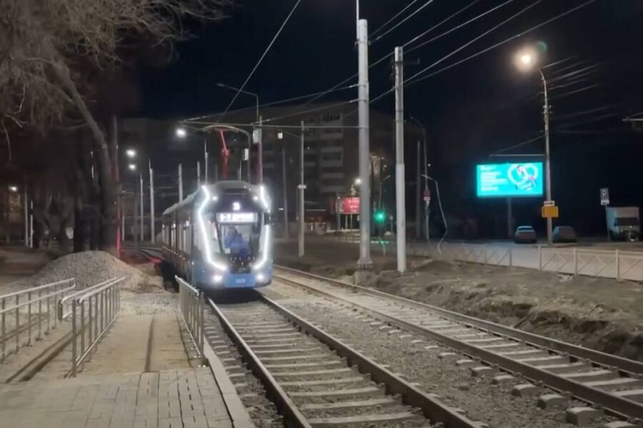 Трамвай «тройка» поехал!