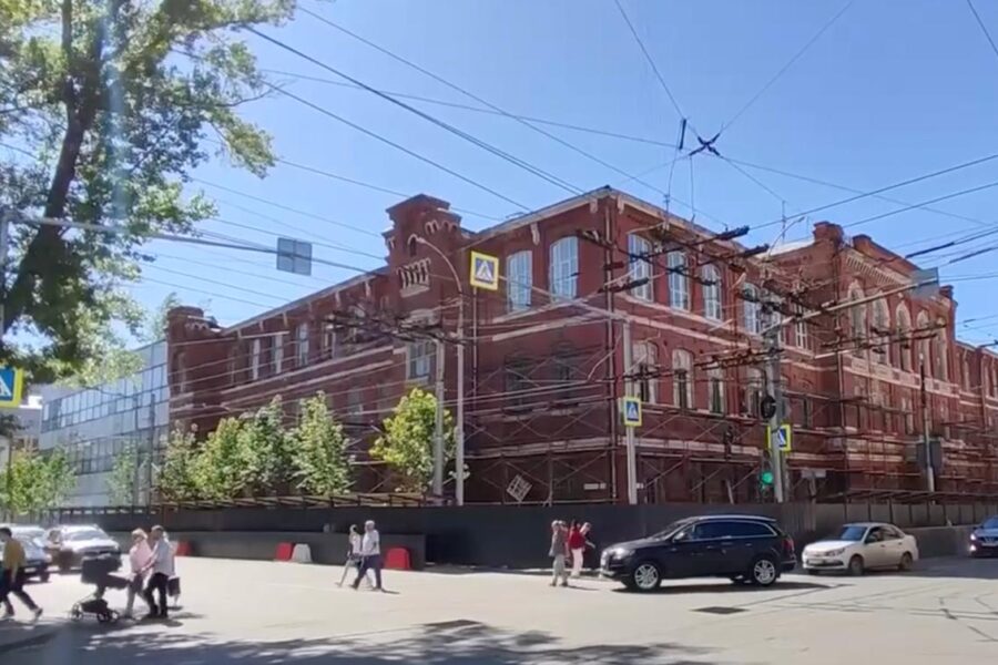 Спасение здания бывшего авиационного техникума