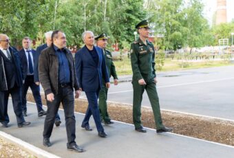 Володин: в августе в артиллерийском училище будет сдан современный спорткомплекс