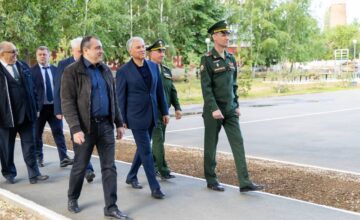 Володин: в августе в артиллерийском училище будет сдан современный спорткомплекс