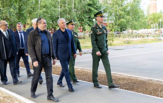 Володин: в августе в артиллерийском училище будет сдан современный спорткомплекс