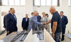 Володин ознакомился с реставрацией ГДО в Энгельсе