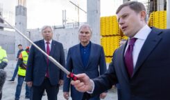 Вячеслав Володин осмотрел строительство саратовского ж/д вокзала