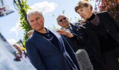 Вячеслав Володин в Ботаническом саду СГУ