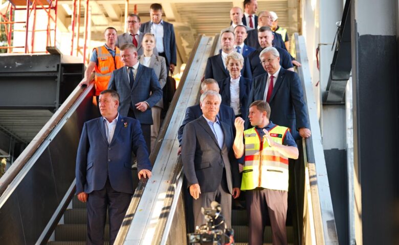 Эскалатор заработал