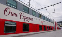 Володин посетил строящийся железнодорожный вокзал Саратова