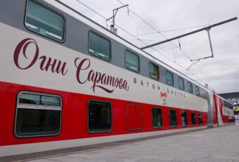 Володин посетил строящийся железнодорожный вокзал Саратова